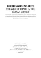 Breaking Boundaries - The Web of Trade in the Roman World