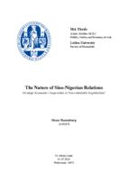 The Nature of Sino-Nigerian Relations