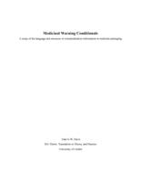 Medicinal Warning Conditionals