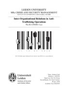 Inter-Organizational Relations in Anti-Trafficking Operations: The EU-UNODC Case