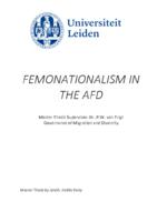 Femonationalism in the AfD