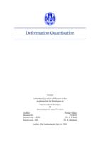 Deformation Quantisation