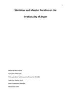 Śāntideva and Marcius Aurelius on the Irrationality of Anger