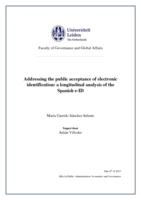 Addressing the public acceptance of electronic identification: a longitudinal analysis of the Spanish e-ID