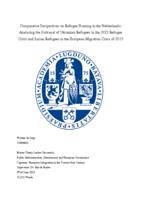 Comparative Perspectives on Refugee Framing in the Netherlands: Analysing the Portrayal of Ukrainian Refugees in the 2022 Refugee Crisis and Syrian Refugees in the European Migration Crisis of 2015