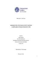 Analysing the effects of the soft power of the EU and Russia on public opinion on European integration in Serbia