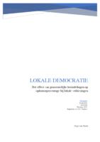 LOKALE DEMOCRATIE