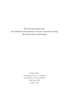 Where the Future Happens First: How Subnational Climate Diplomacy Generates Transformative Change Through Rescaling and Entrenchment