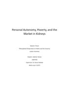 Personal Autonomy, Poverty and the Market in Kidneys