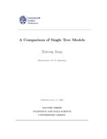 A Comparison of Single Tree Models