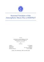 Seasonal Variation of the Atmospheric Muon Flux at KM3NeT