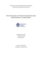 Why Climate Reparations for Sub-National Island Jurisdictions Require Equity and Inclusion