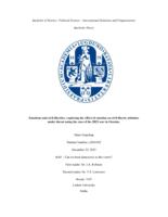 Emotions and civil liberties: exploring the effect of emotion on civil liberty attitudes  under threat using the case of the 2022 war in Ukraine.