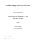 Historical Phonology of the Polabo-Kashubian Language Continuum within the Borders of the Former Province of Pomerania