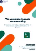 Van versnippering naar samenwerking