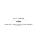 Disruption within the EU: A comprehensive analysis into the communication of Hungarian Government ministers