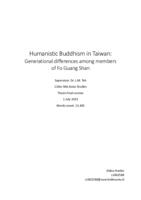 Humanistic Buddhism in Taiwan: Generational differences among members of Fo Guang Shan