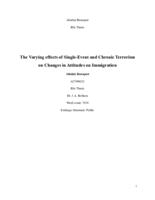 The Varying Effects of Single-Event and Chronic Terrorism on Changes in Attitudes on Immigration