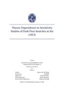 Theory Dependence in Sensitivity Studies of Dark Pion Searches at the LHCb