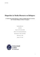 Disparities in Media Discourse on Refugees