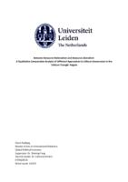 Between Resource Nationalism and Resource Liberalism:  A Qualitative Comparative Analysis of Different Approaches to Lithium Governance in the  ‘Lithium Triangle’ Region