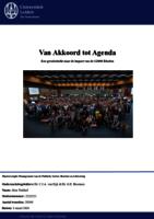 Van Akkoord tot Agenda