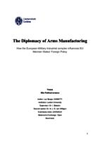 The Diplomacy of Arms Manufacturing