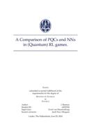 A Comparison of PQCs and NNs in (Quantum) RL games.