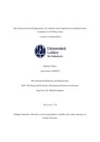 The African Growth and Opportunity Act (AGOA) and its Implications on Member States' Compliance to US Policy Goals