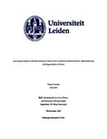 Assessing the Impact of the International Criminal Court on National Judicial Systems: Operationalising the Responsibility to Protect