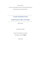 Economic Development Aid and  Conflict Intensity in Minor Civil Conflicts