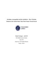 Abraham, Armageddon and the Antichrist - How Christian Zionists in the United States Take Their Stance Toward Israel