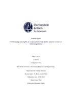 Embodying your fight: an examination of the public opinion on naked feminist protests.