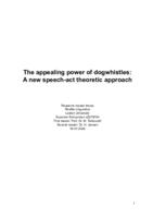 The appealing power of dogwhistles: a new speech-act theoretic approach