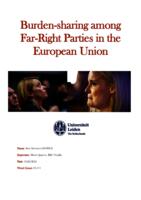 Burden-sharing among  Far-Right Parties in the  European Union