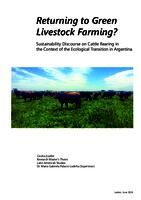 Returning to Green Livestock Farming?