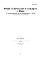 Prison Modernisation in the Empire of Japan