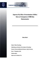 Supersize My Effect: Overestimation of Effect Sizes as Consequence of MRI Data Harmonisation