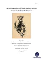 The Gravity of Resistence: Willful Subjects and the act of Subversion Through George MacDonald's The Light Princess