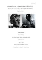 From Dublin to Crete: A Comparative Study of James Joyce’s A  Portrait of the Artist as a Young Man and Nikos Kazantzakis’s Report to Greco