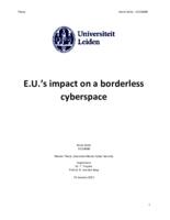 E.U.’s impact on a borderless cyberspace