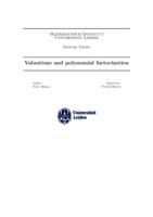 Valuations and polynomial factorization