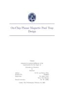 On-Chip Planar Magnetic Paul Trap Design